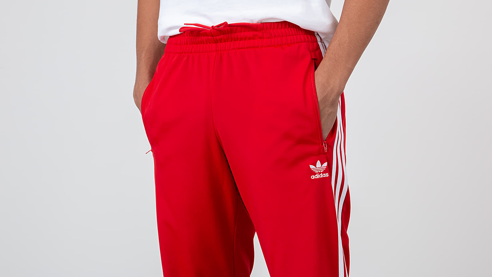 Calças adidas Firebird Track Pants Scarlet