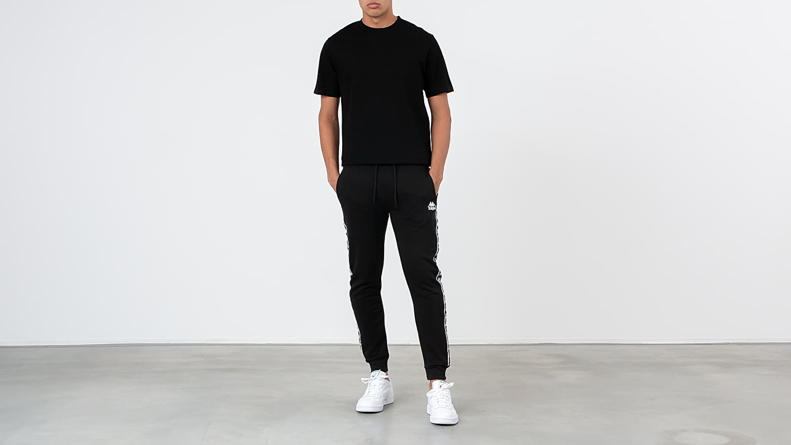 Jogger kelnės Kappa Banda Alanz Pants Black