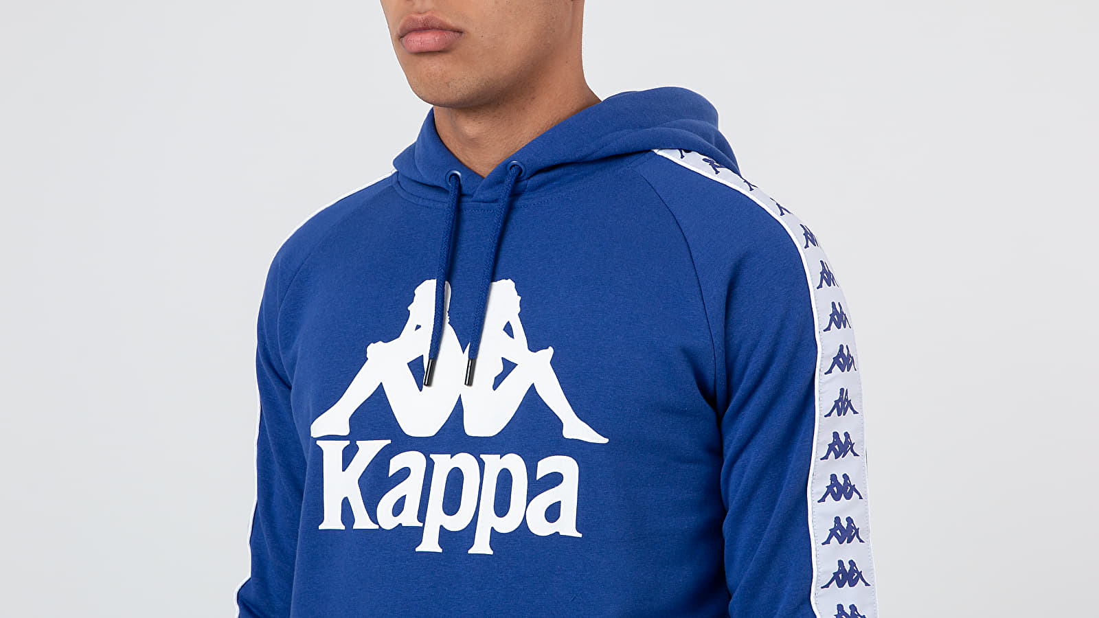 Kappa hurtado hotsell hoodie blue