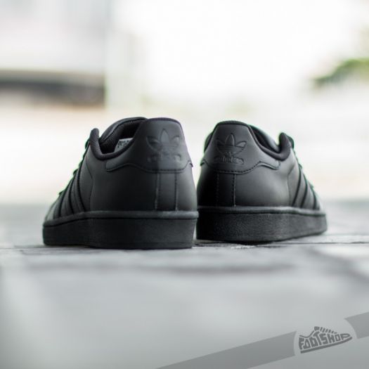 Adidas superstar shop foundation women's black