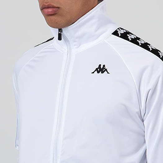 Kappa white discount track jacket