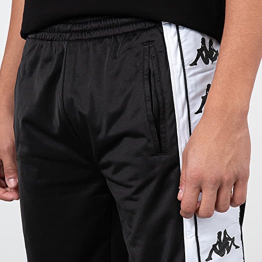 Jogger Pants Kappa Banda Alenz Track Pants Black White Footshop