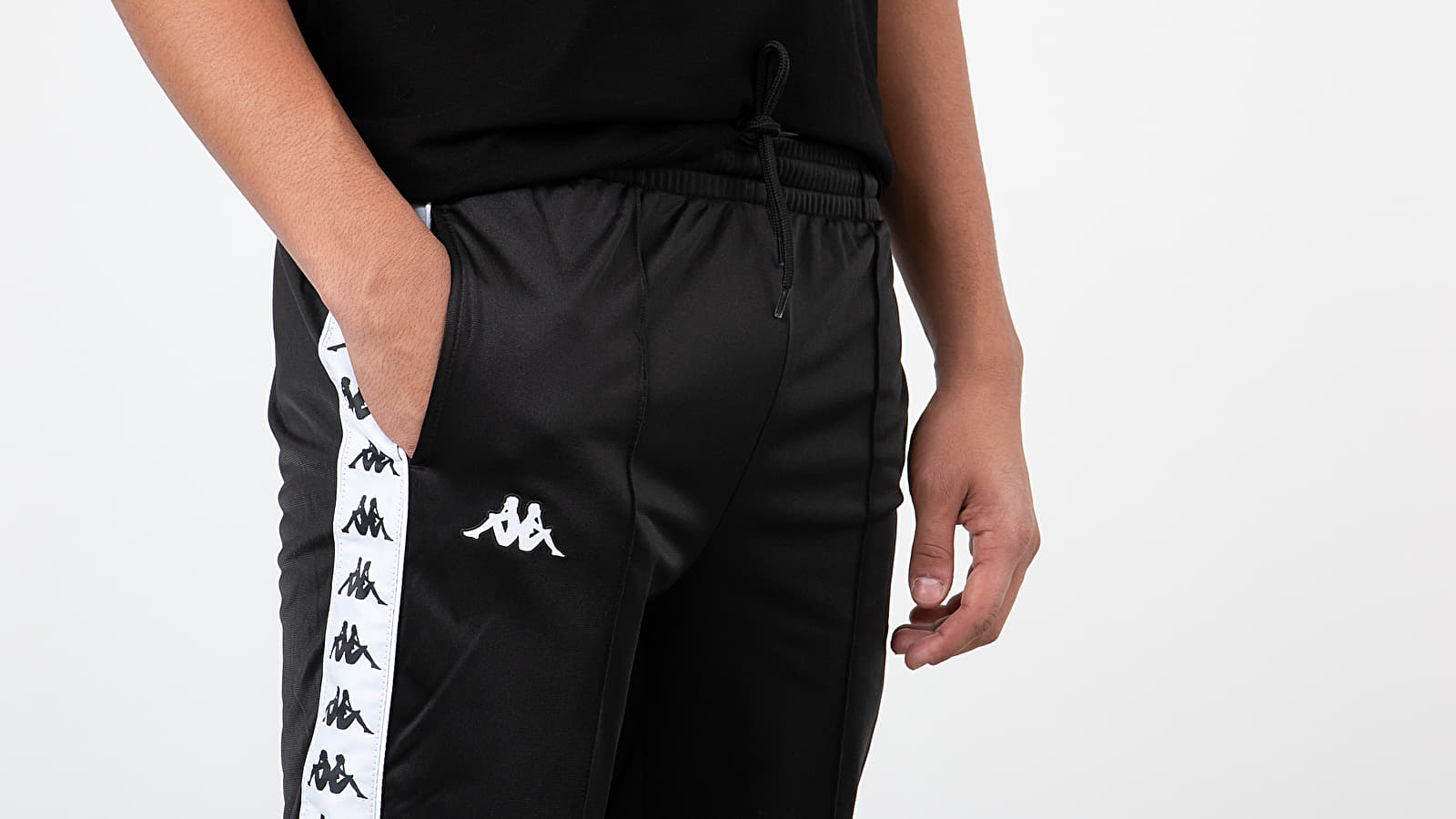 Trenirka hlače  Kappa Banda Astoria Pants Black