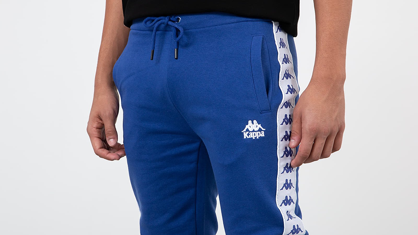 Kelnės Kappa Banda Alanz Pants Blue/ White