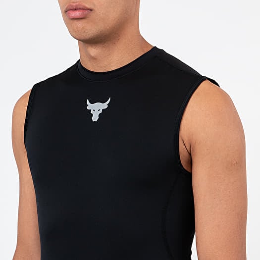 Vests Under Armour Project Rock Tank Top Black Footshop