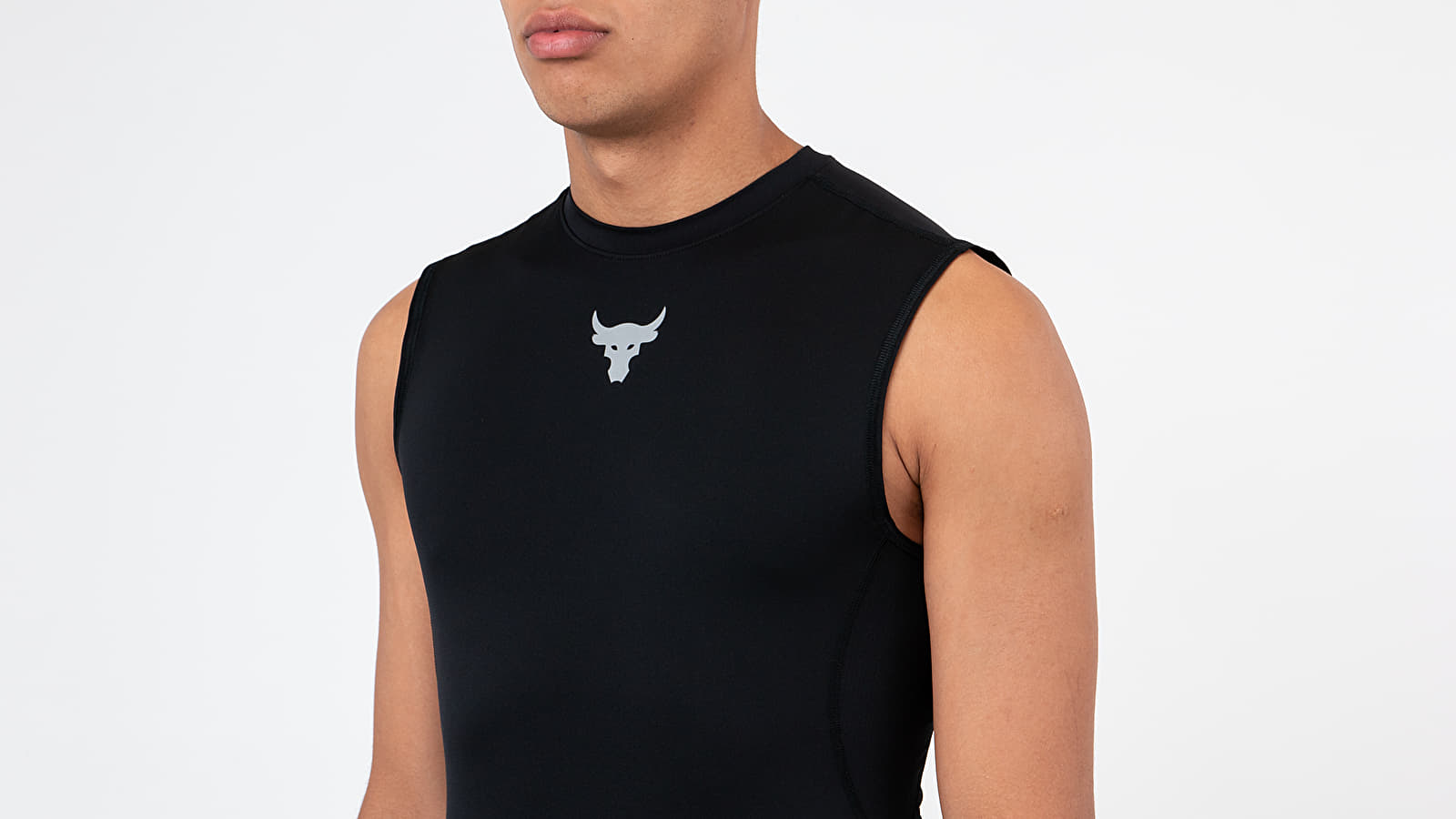 Débardeurs  Under Armour Project Rock Tank Top Black