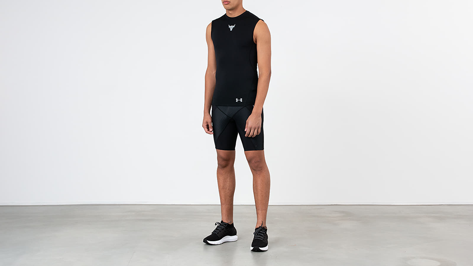 Débardeurs  Under Armour Project Rock Tank Top Black