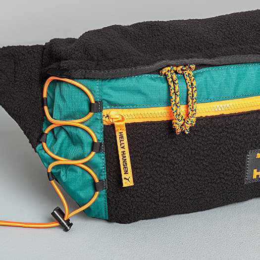 Hip bags Puma x Helly Hansen Oversized Waistbag Black Teal Green Footshop