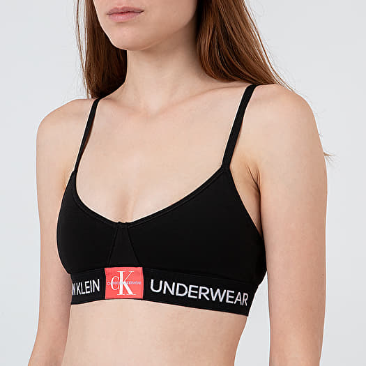 Women's underwear Calvin Klein Monogram Bralette Black