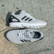 Women's shoes adidas ZX Flux K Multi Solid Grey/Carbon/Running