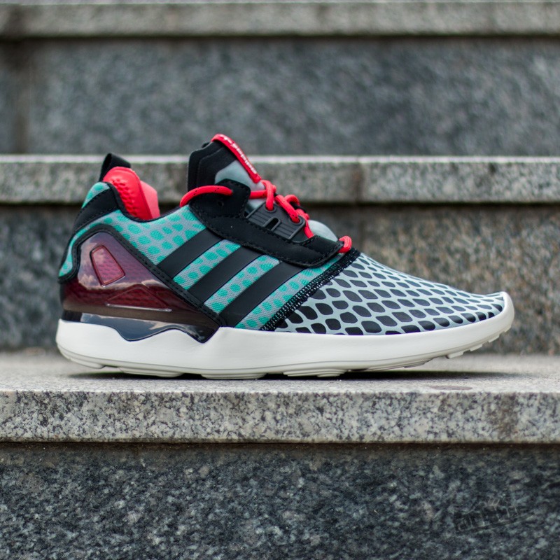 Miesten kengät adidas ZX 8000 Boost Grey/Green/Red