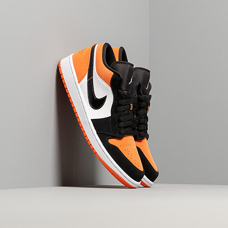 Air Jordan 1 Low White/ Black-Starfish | Footshop