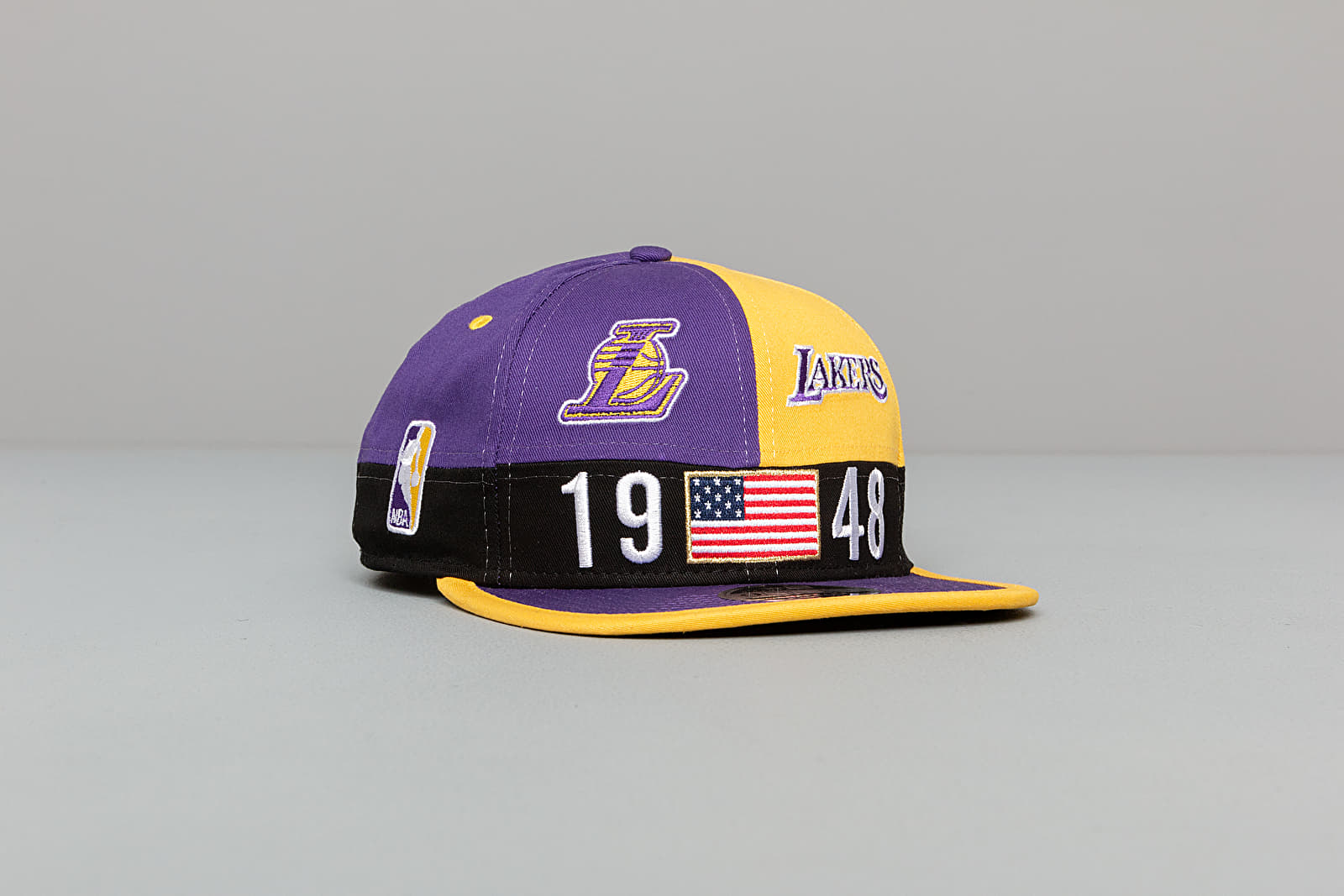 Kšiltovky New Era 9Fifty NBA Colour Block Los Angeles Lakers Snapback Yellow/ Purple/ Black