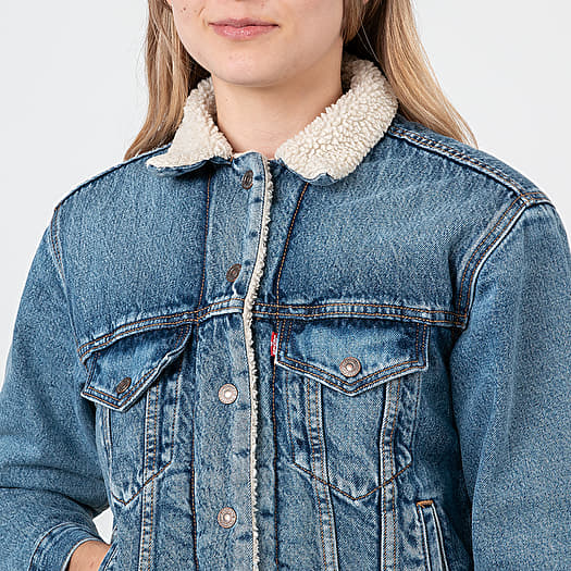 Jackets Levi's® Ex-Boyfriend Trucker Jacket Blue Footshop