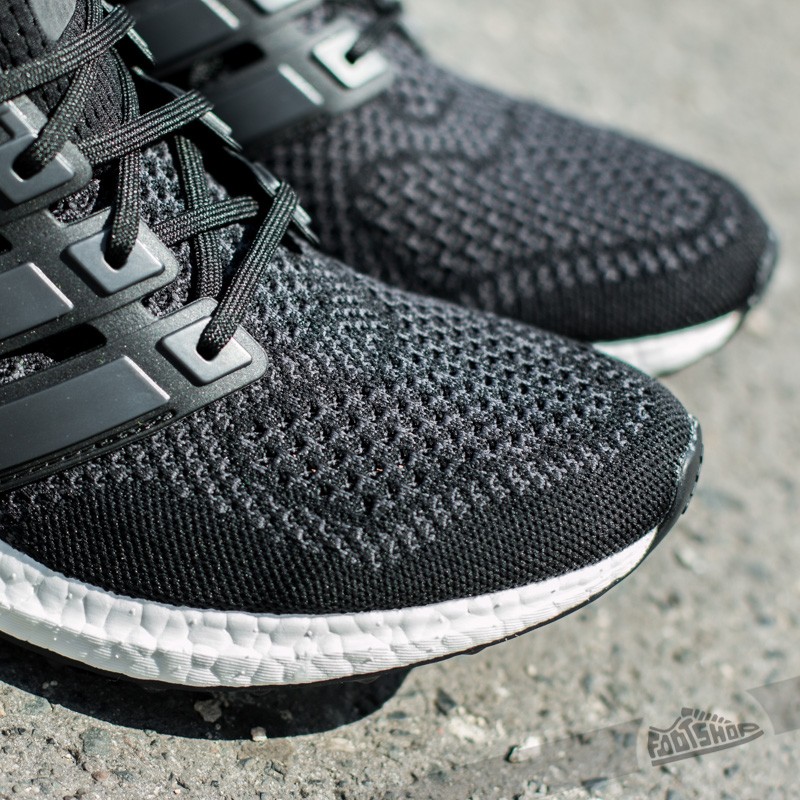 Men s shoes adidas Ultra Boost Core Black Solar Yellow Footshop