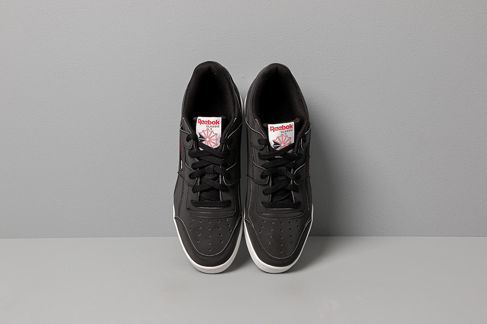 Men's shoes Reebok Workout Plus Mu Black/ White/ Excellent