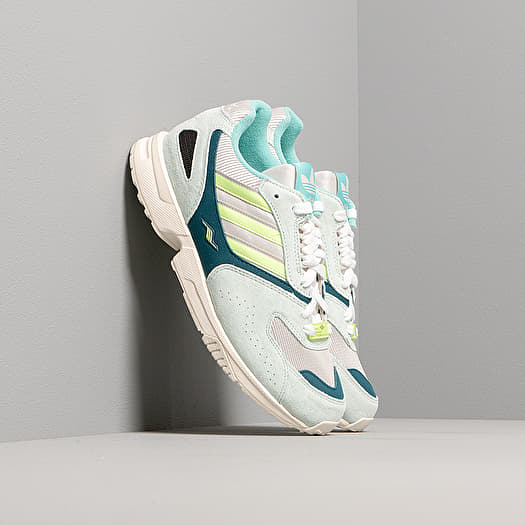 Chaussures et baskets femme adidas ZX 4000 W Ice Mint/ Hi-Res Yellow/ Grey  One | Footshop