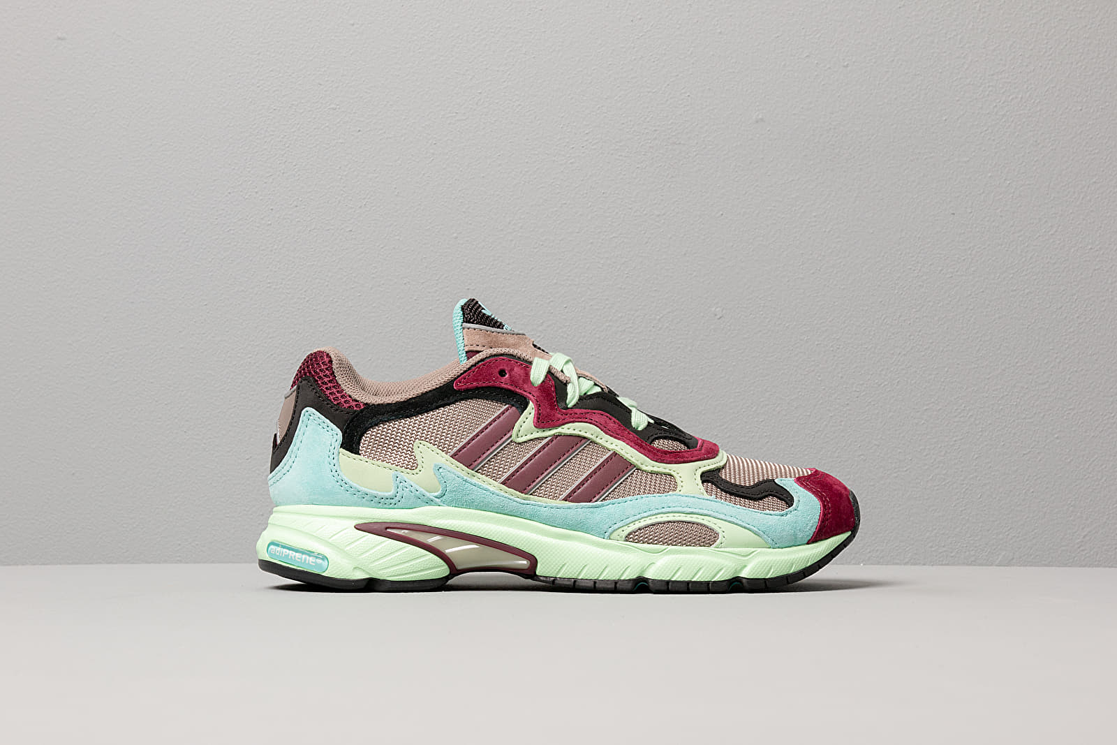 Men s shoes adidas Temper Run Core Black Easy Mint Glow Green Footshop