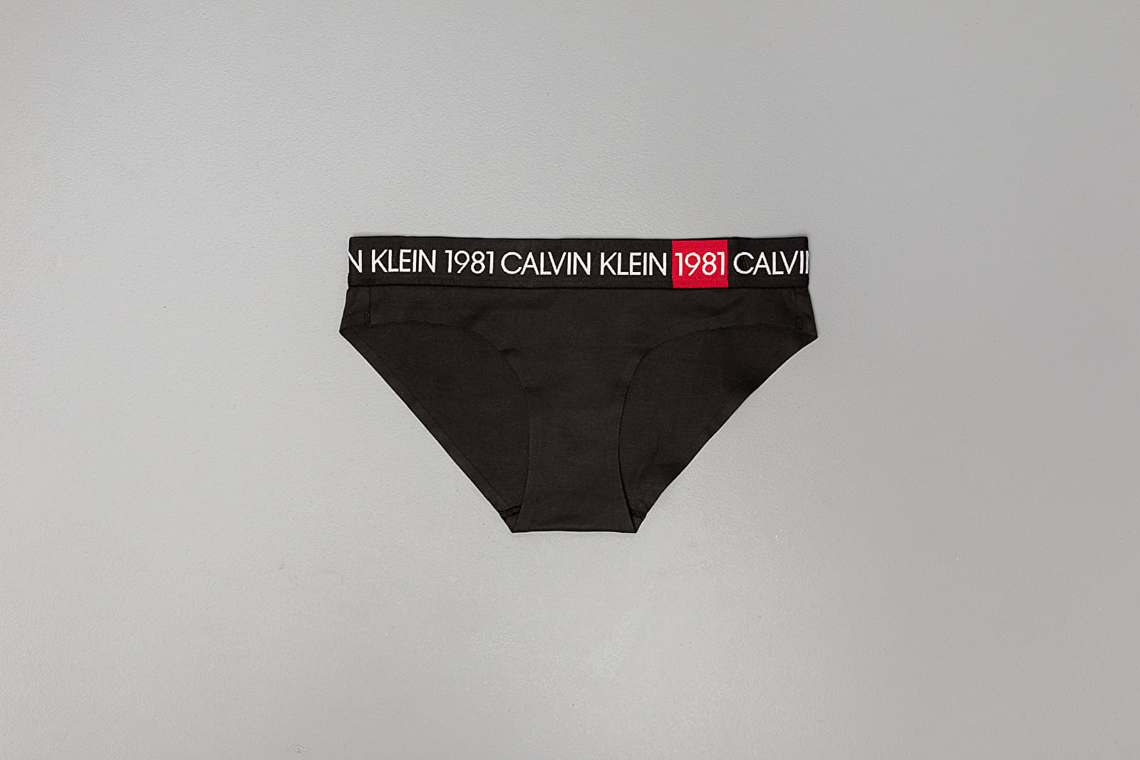Kalhotky Calvin Klein 1981 Bold Bikini Black