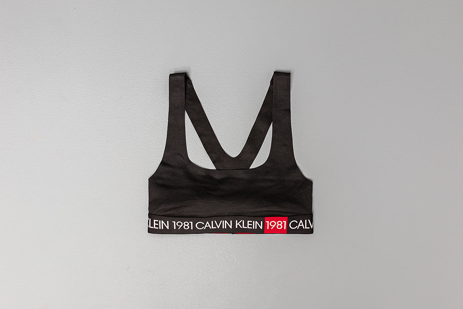 BHs Calvin Klein Bold 1981 Bralette Black