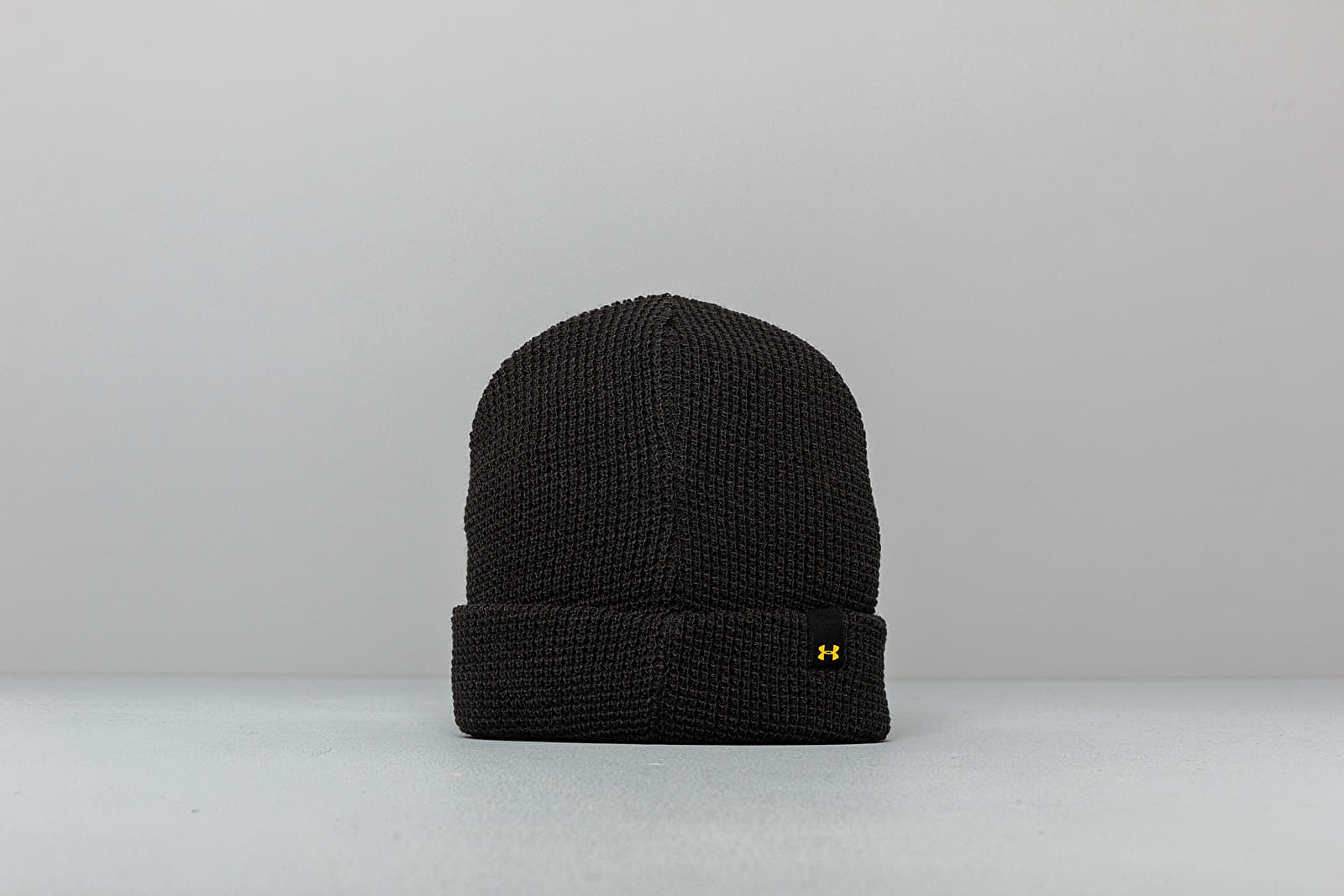 Gorros Under Armour Project Rock Strenght Patch Beanie Black