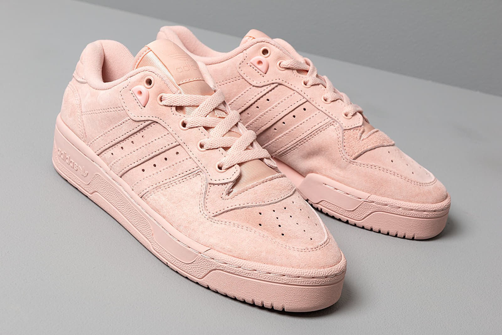 Women's shoes adidas Rivalry Low W Vapor Pink/ Vapor Pink/ Ftw White