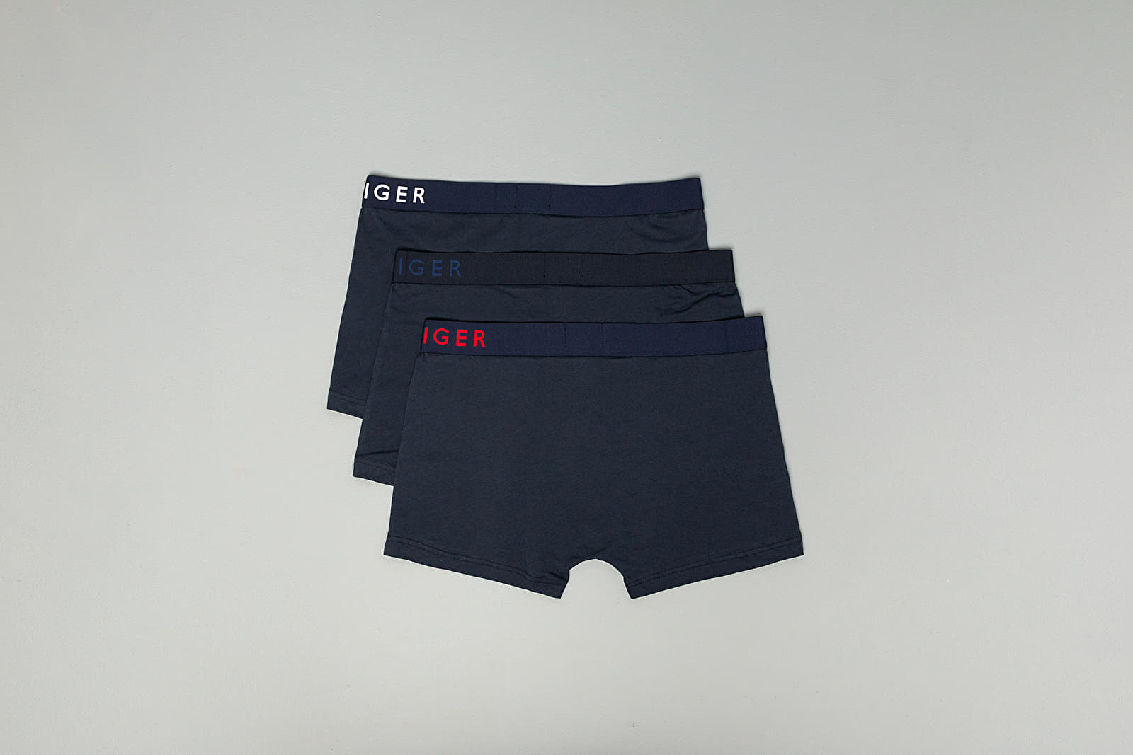 Trunks Tommy Hilfiger 3 Pack Trunk White/ Tango Red/ Blue Depths