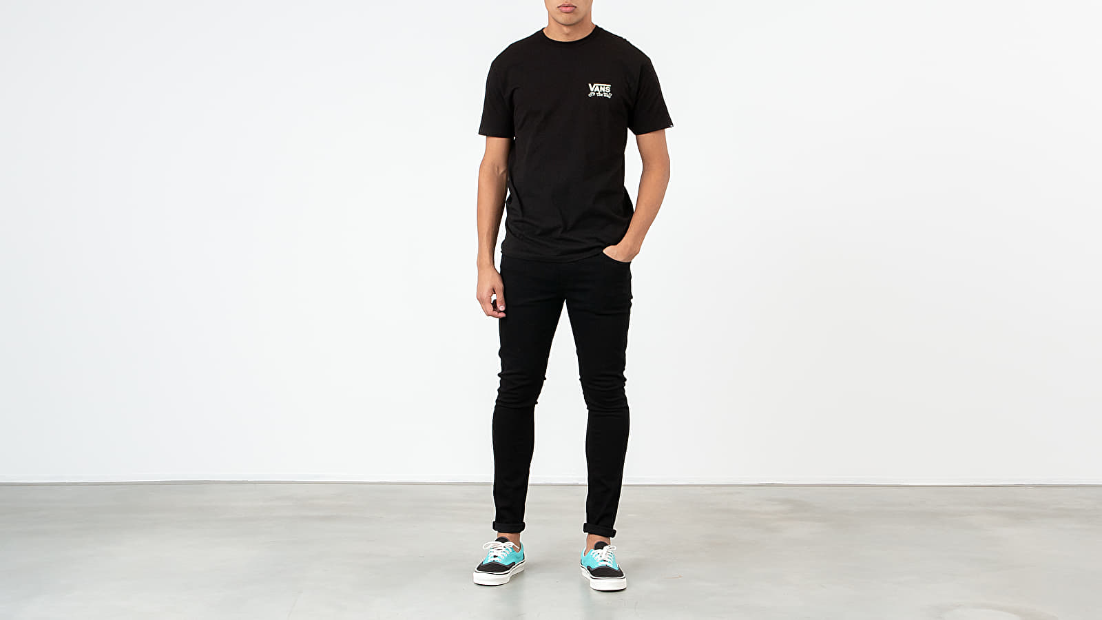 T-shirts Vans x The Nightmare Before Christmas Sketchy Jack Tee (DISNEY) Black