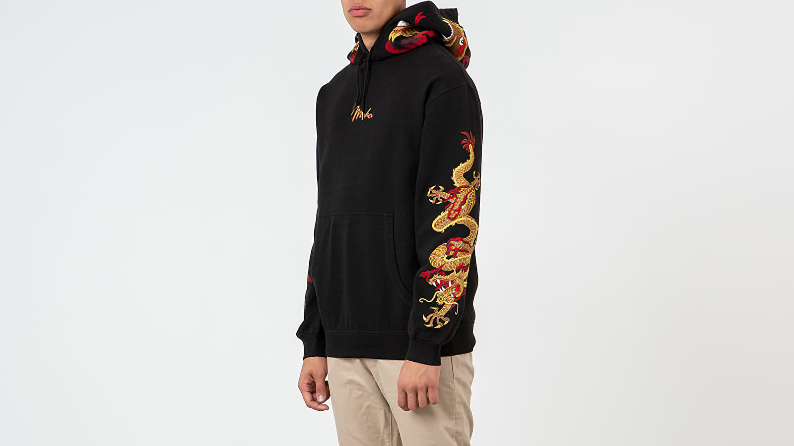 Maharishi dragon hoodie hotsell