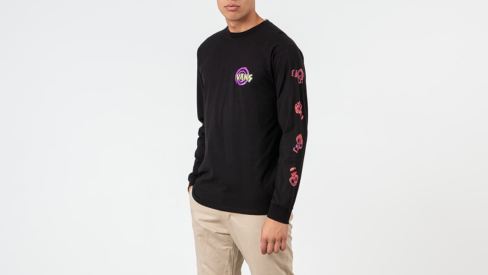 Camisetas Vans x The Nightmare Before Christmas Oogie Boogie Longsleeve Tee (DISNEY) Black