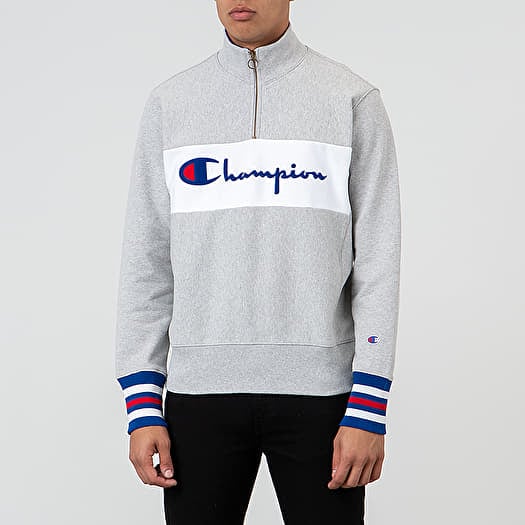Champion half zip sweater new york discount