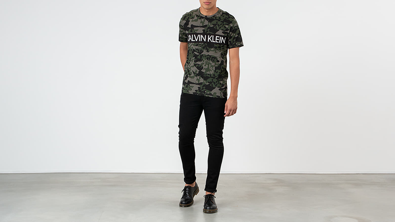 T-Shirts Calvin Klein Tee Camouflage
