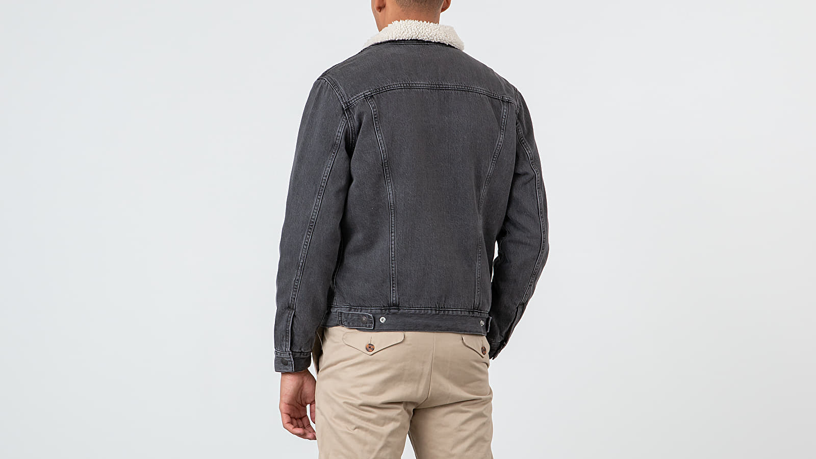 Jacken Levi's® The Sherpa Trucker Jacket Grey