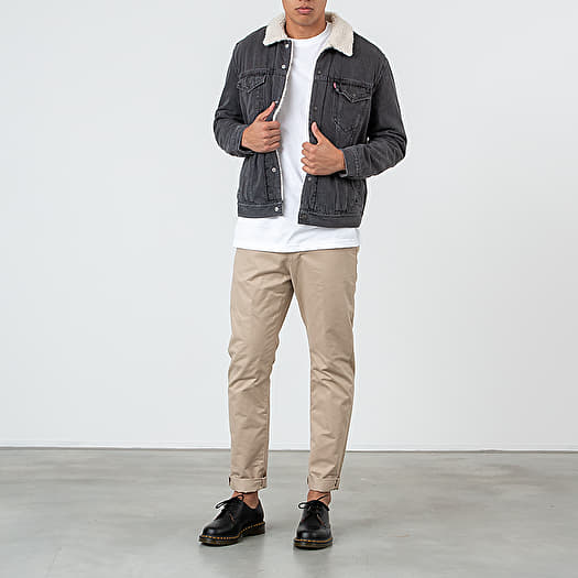 Giacche Levi's® The Sherpa Trucker Jacket Grey (16365-0121) | Footshop
