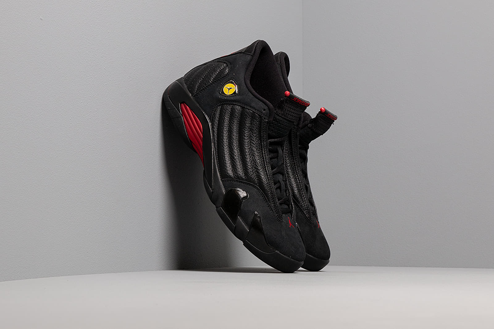 Men s shoes Air Jordan 14 Retro Black Varsity Red Black Footshop