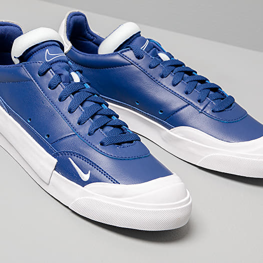 white deep royal blue