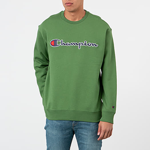Hoodies and sweatshirts Champion Crewneck Green Footshop