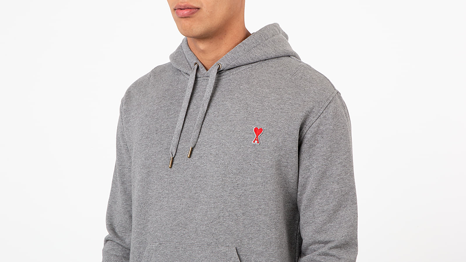 Ami shop hoodie grey