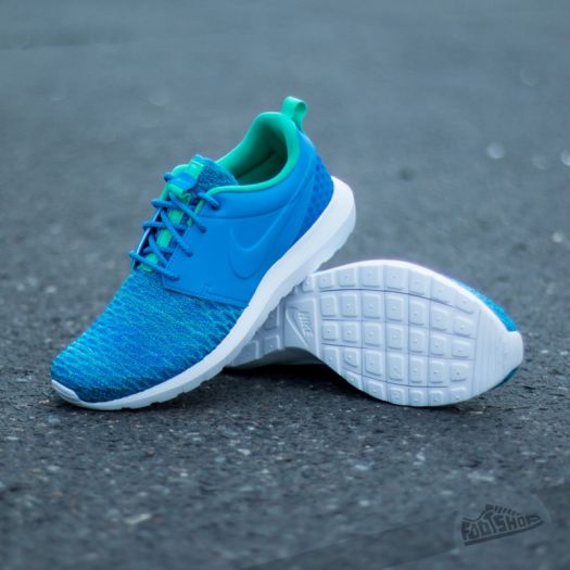 Nike roshe run flyknit hombre azul store