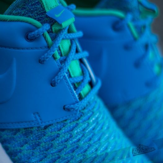 Nike roshe flyknit hombre azul hotsell