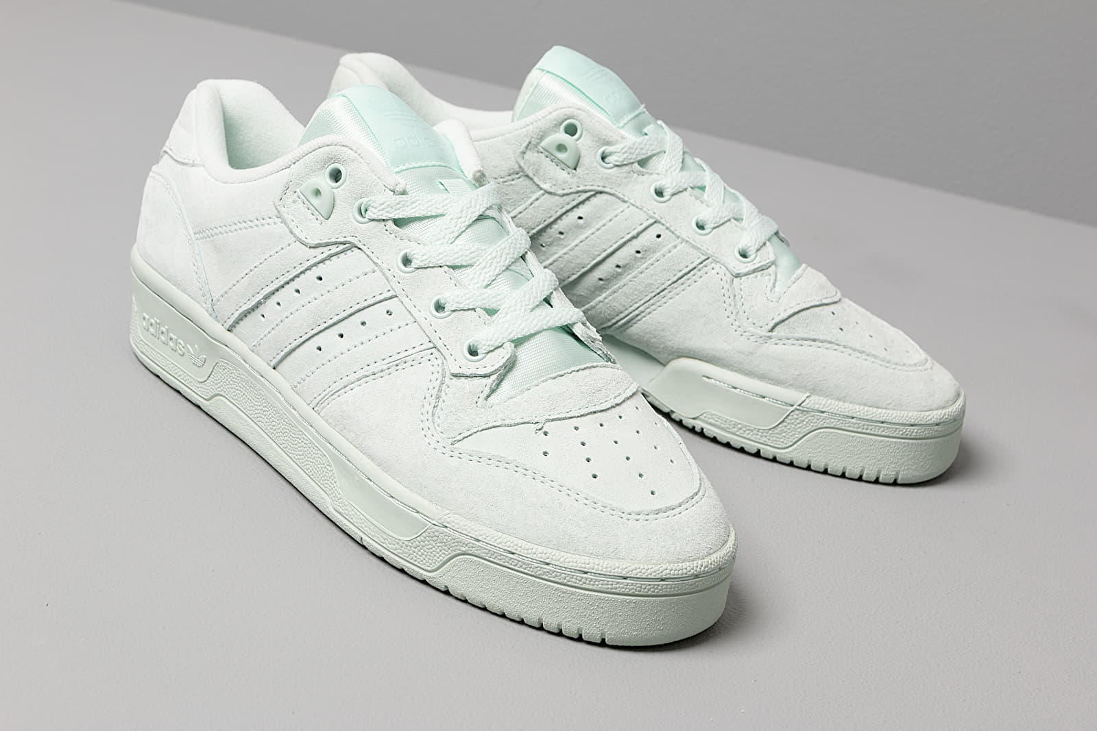 Women's shoes adidas Rivalry Low W Ice Mint/ Ice Mint/ Ftw