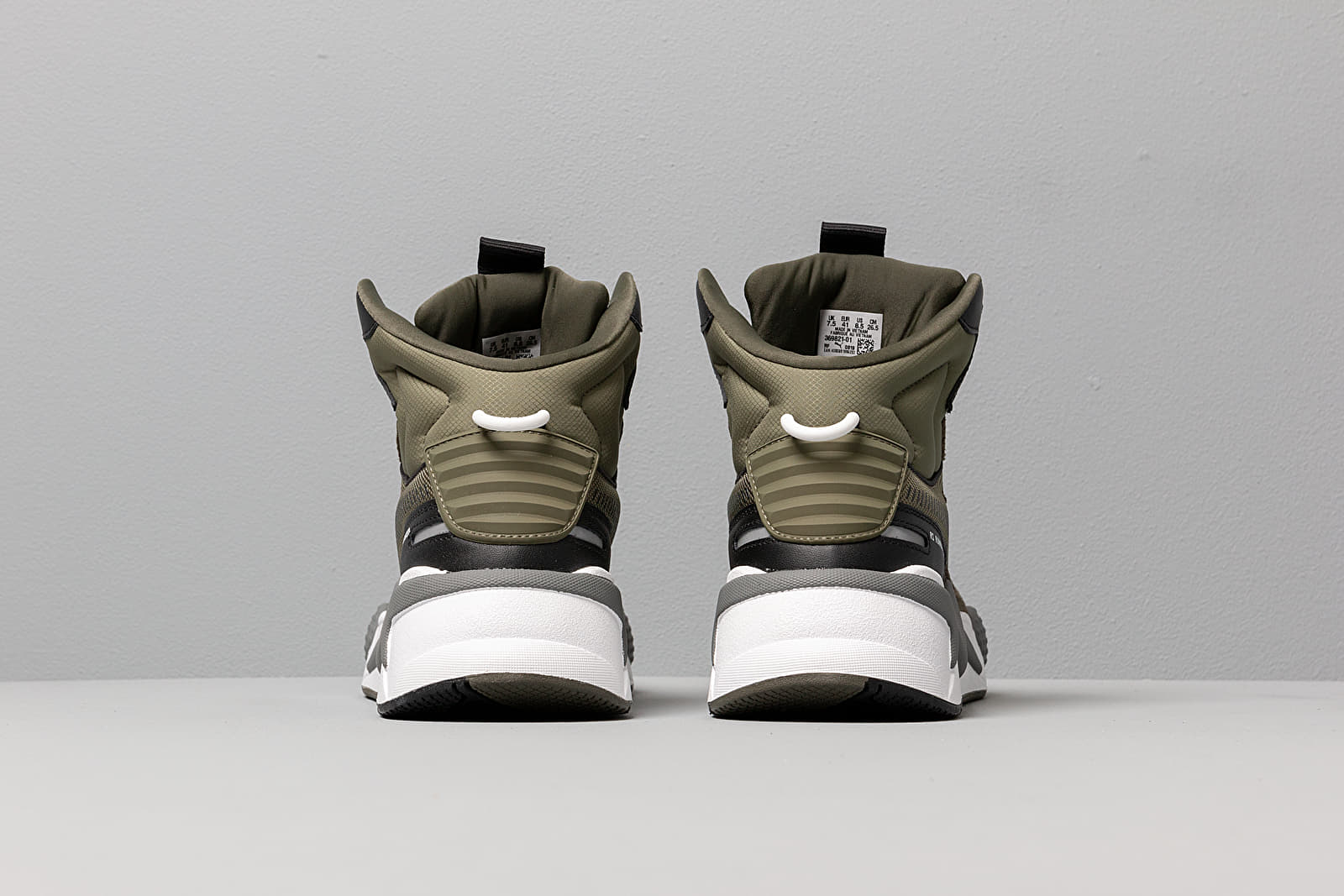 Férfi cipők Puma Rs-X Midtop Utility Burnt Olive-Forest Night