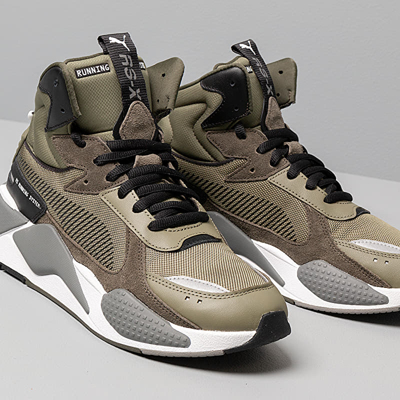 Puma Rs-X Midtop Utility Burnt Olive-Forest Night | Footshop