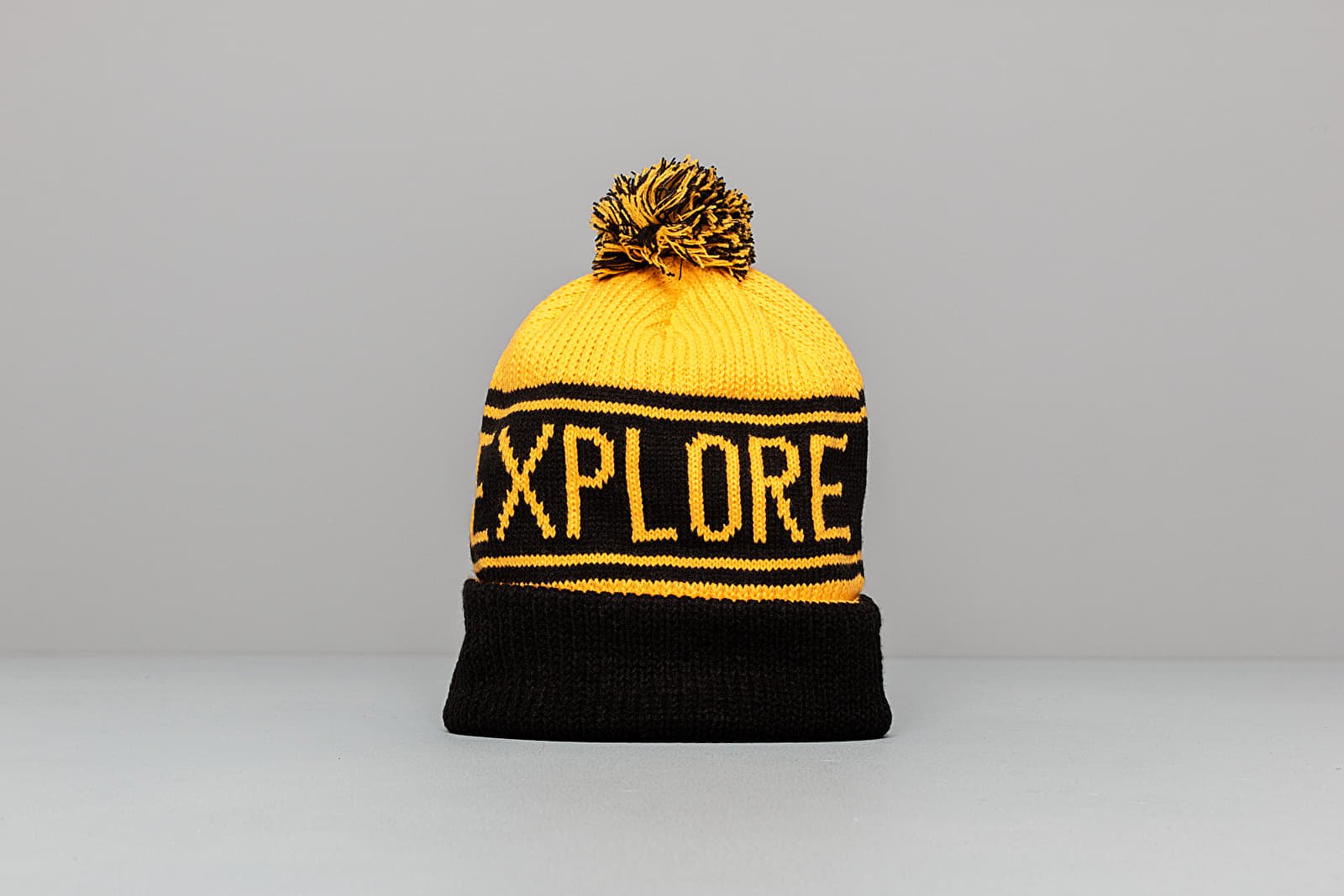 Cuffie The North Face Retro Beanie Yellow/ Black