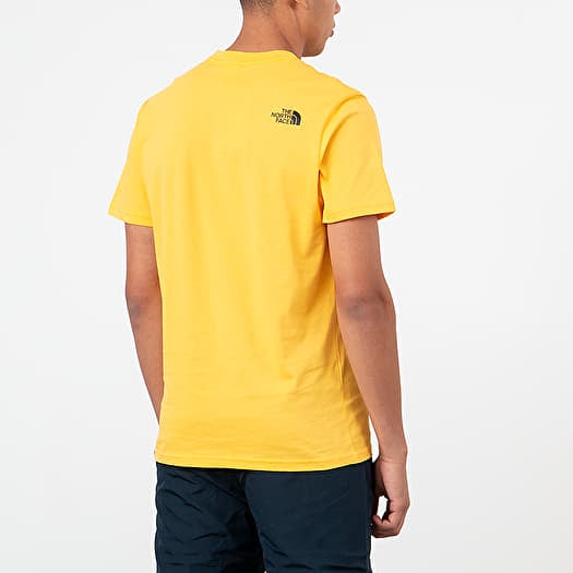 Tee shirt the north face hotsell jaune