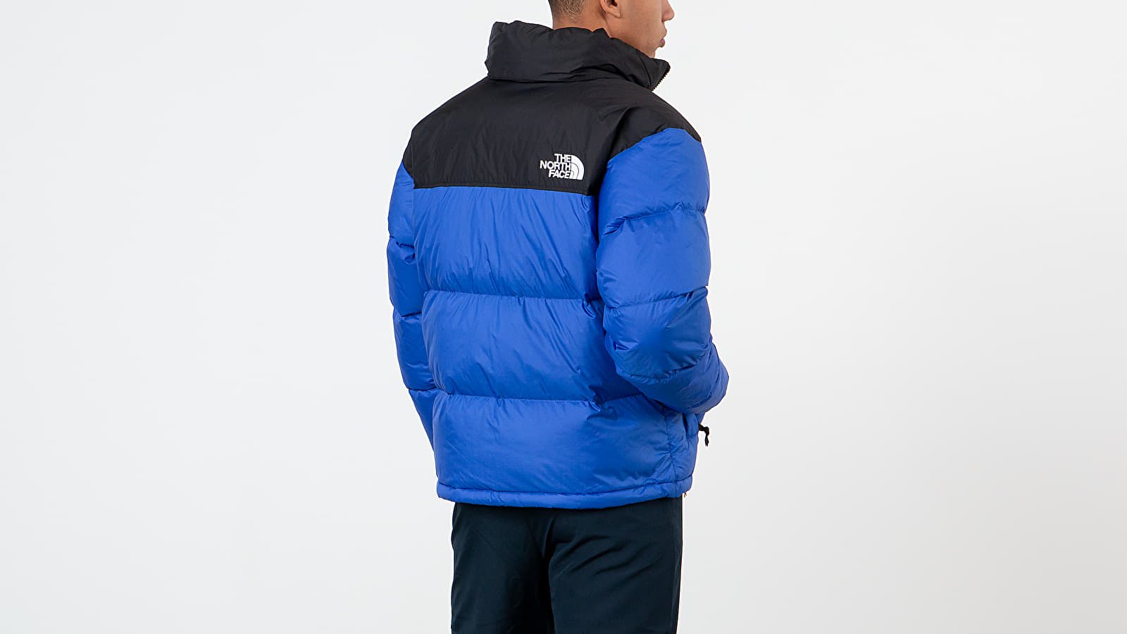 The north face discount blue and black jacket