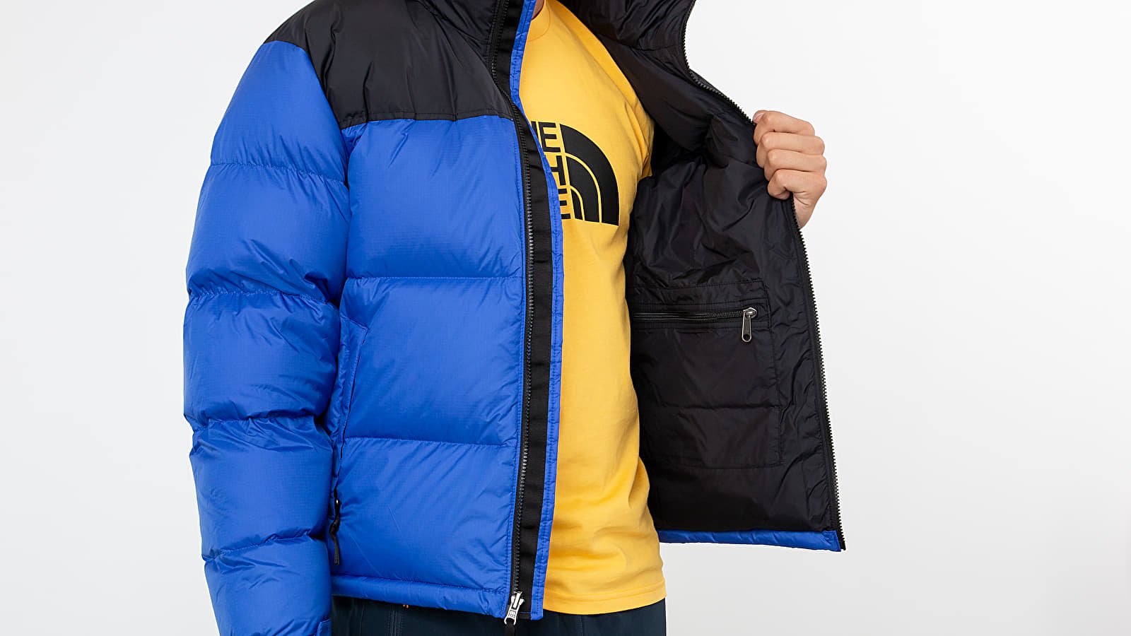 Giacche The North Face 1996 Retro Nuptse Jacket Blue/ Black