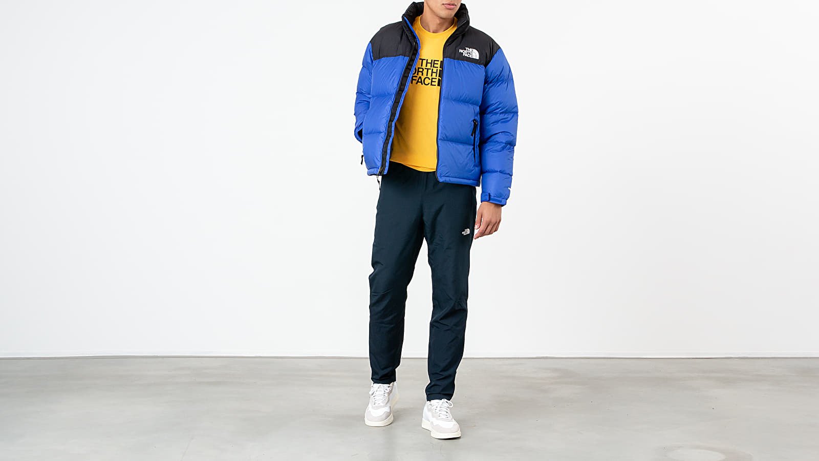 Giacche The North Face 1996 Retro Nuptse Jacket Blue/ Black