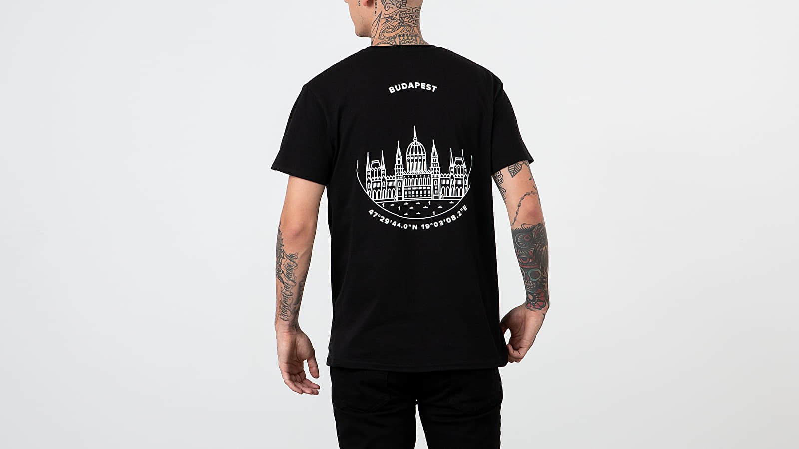 Pólók Footshop Budapest Tee Black