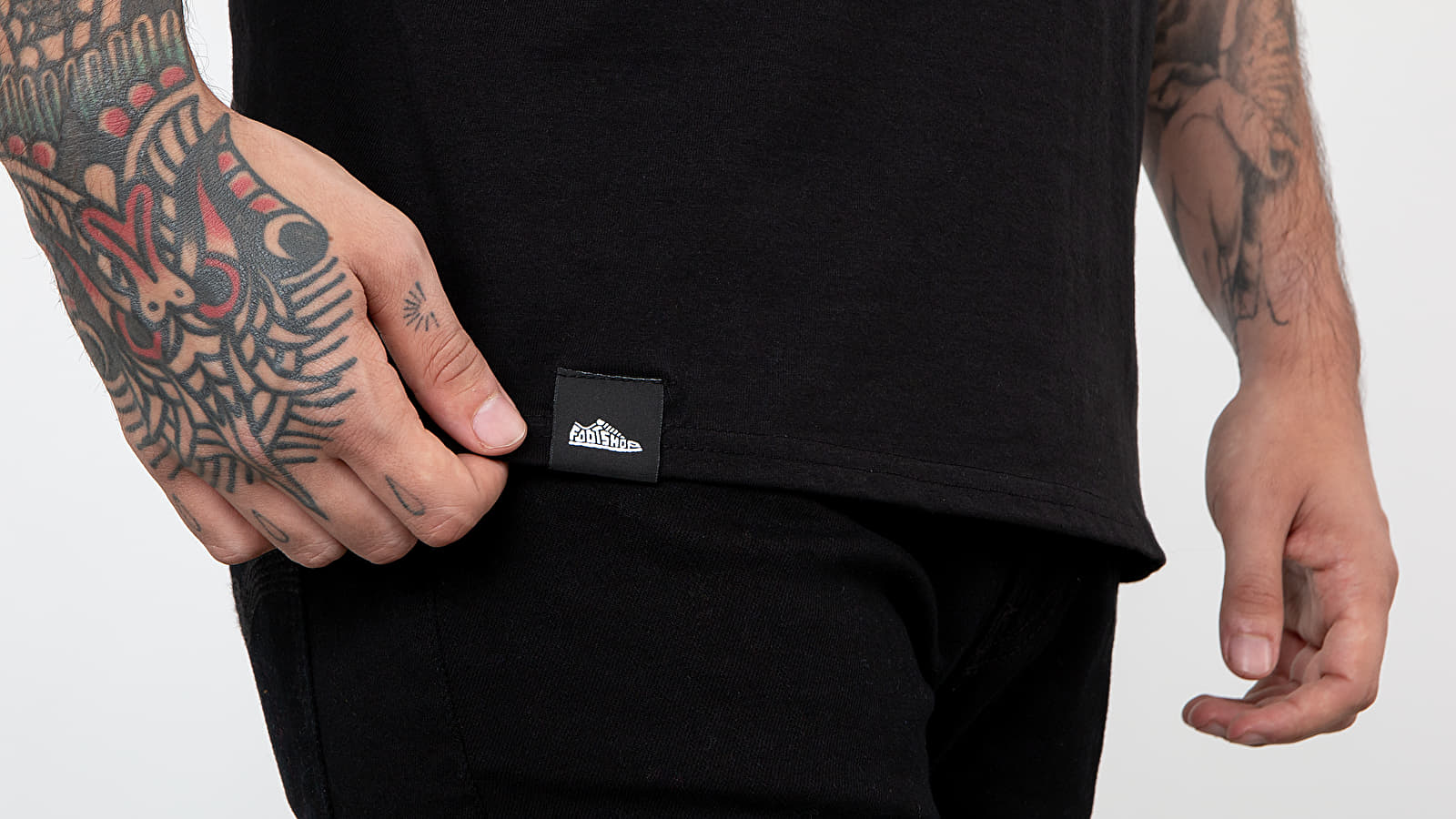 Pólók Footshop Budapest Tee Black